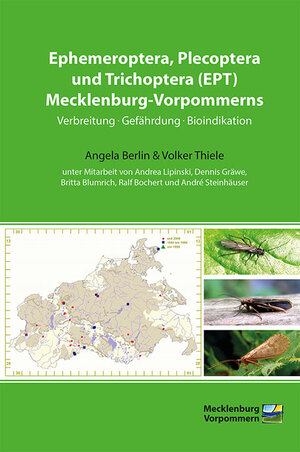 Buchcover Ephemeroptera, Plecoptera und Trichoptera (EPT) Mecklenburg-Vorpommerns | Volker Thiele | EAN 9783941681293 | ISBN 3-941681-29-X | ISBN 978-3-941681-29-3