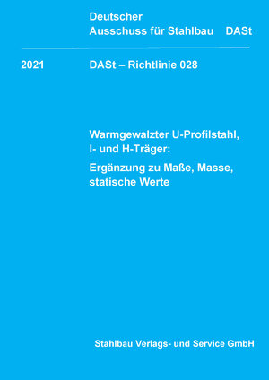 Buchcover DAST-Richtlinie 028  | EAN 9783941687349 | ISBN 3-941687-34-4 | ISBN 978-3-941687-34-9