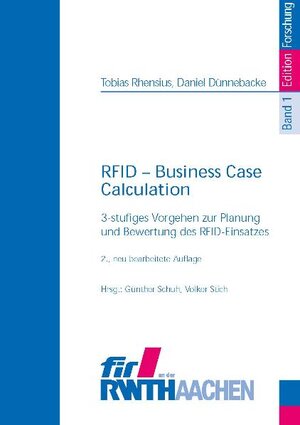 Buchcover RFID - Business Case Calculation | Tobias Rhensius | EAN 9783941704008 | ISBN 3-941704-00-1 | ISBN 978-3-941704-00-8