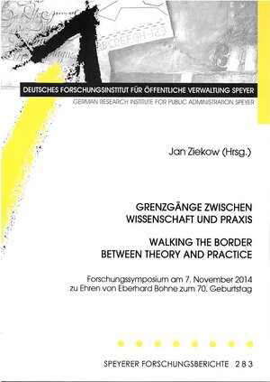 Buchcover Grenzgänge zwischen Wissenschaft und Praxis - Walking the Border between Theory and Practice  | EAN 9783941738218 | ISBN 3-941738-21-6 | ISBN 978-3-941738-21-8