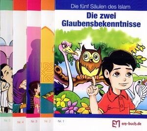 Buchcover Die fünf Säulen des Islam, Komplettset (5 Heftchen)  | EAN 9783941775114 | ISBN 3-941775-11-1 | ISBN 978-3-941775-11-4