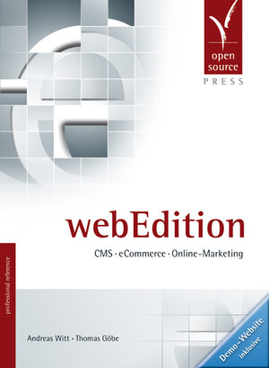 Buchcover webEdition | Andreas Witt | EAN 9783941841796 | ISBN 3-941841-79-3 | ISBN 978-3-941841-79-6