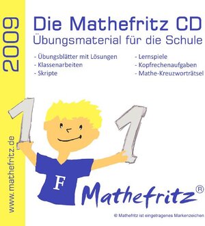 Buchcover Die Mathefritz CD 2009 | Jörg Christmann | EAN 9783941868007 | ISBN 3-941868-00-4 | ISBN 978-3-941868-00-7