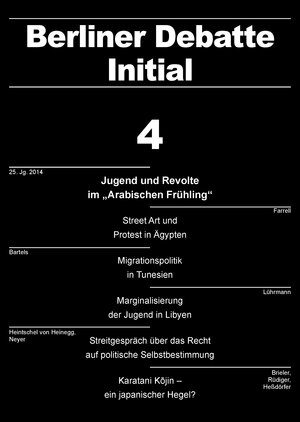 Buchcover Jugend und Revolte im „Arabischen Frühling“ | Inken Bartels | EAN 9783941880887 | ISBN 3-941880-88-8 | ISBN 978-3-941880-88-7