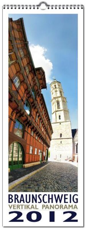 Buchcover Braunschweig vertikal 2012 | Panorama Kalender  | EAN 9783941882423 | ISBN 3-941882-42-2 | ISBN 978-3-941882-42-3