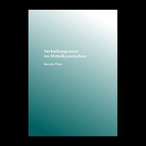 Buchcover Verbalkongruenz im Mittelkymrischen | Kerstin Plein | EAN 9783942002394 | ISBN 3-942002-39-6 | ISBN 978-3-942002-39-4