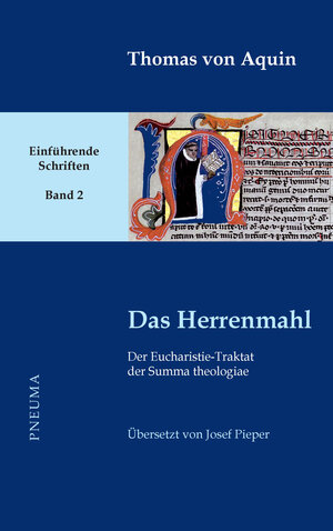 Buchcover Das Herrenmahl | Thomas von Aquin | EAN 9783942013369 | ISBN 3-942013-36-3 | ISBN 978-3-942013-36-9