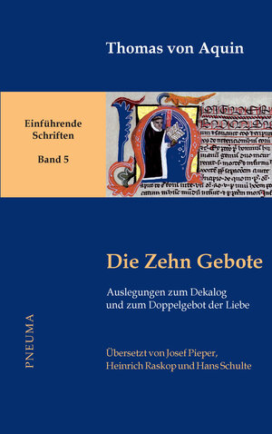 Buchcover Die Zehn Gebote | Thomas von Aquin | EAN 9783942013390 | ISBN 3-942013-39-8 | ISBN 978-3-942013-39-0
