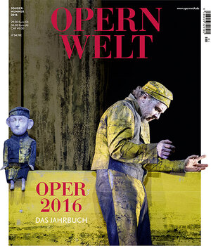 Buchcover Opernwelt - Das Jahrbuch 2016  | EAN 9783942120203 | ISBN 3-942120-20-8 | ISBN 978-3-942120-20-3