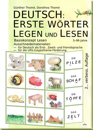 Buchcover DEUTSCH: ERSTE WÖRTER LEGEN UND LESEN | Prof. Dr. Günther Thomé | EAN 9783942122207 | ISBN 3-942122-20-0 | ISBN 978-3-942122-20-7