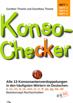 Buchcover Konso-Checker | Prof. Dr. Günther Thomé | EAN 9783942122399 | ISBN 3-942122-39-1 | ISBN 978-3-942122-39-9