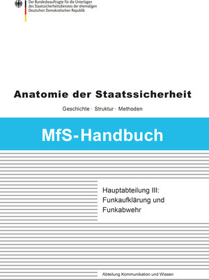 Buchcover Hauptabteilung III | Andreas Schmidt | EAN 9783942130066 | ISBN 3-942130-06-8 | ISBN 978-3-942130-06-6