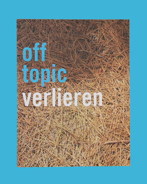 Buchcover ott topic #5 Verlieren  | EAN 9783942154307 | ISBN 3-942154-30-7 | ISBN 978-3-942154-30-7