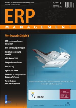 Buchcover ERP Management 1/2012  | EAN 9783942183604 | ISBN 3-942183-60-9 | ISBN 978-3-942183-60-4