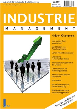 Buchcover Industrie Management 6/2012  | EAN 9783942183932 | ISBN 3-942183-93-5 | ISBN 978-3-942183-93-2