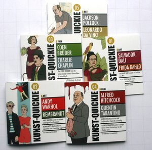 Buchcover Kunst-Quickie, 5 Minibücher, Booklits, Geschichten to go!  | EAN 9783942212656 | ISBN 3-942212-65-X | ISBN 978-3-942212-65-6