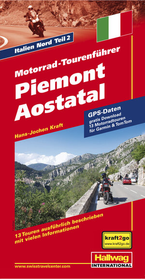 Buchcover Motorrad-Tourenführer Piemont - Aostatal | Hans-Jochen Kraft | EAN 9783942219082 | ISBN 3-942219-08-5 | ISBN 978-3-942219-08-2