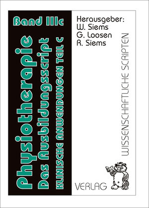 Buchcover Physiotherapie, Das Ausbildungsscript, Band 3c  | EAN 9783942267809 | ISBN 3-942267-80-2 | ISBN 978-3-942267-80-9