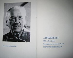 Buchcover Abgesegelt | Guntram Vesper | EAN 9783942280044 | ISBN 3-942280-04-3 | ISBN 978-3-942280-04-4