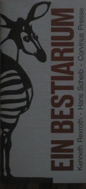 Buchcover Ein Bestiarium | Kenneth Rexroth | EAN 9783942280075 | ISBN 3-942280-07-8 | ISBN 978-3-942280-07-5