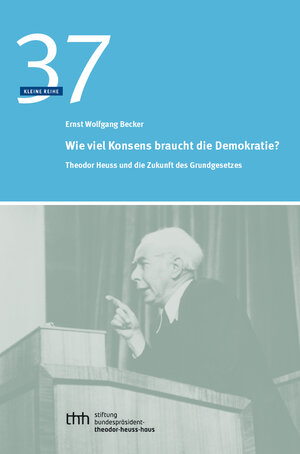 Buchcover Wieviel Konsens braucht die Demokratie? | Ernst Wolfgang Becker | EAN 9783942302159 | ISBN 3-942302-15-2 | ISBN 978-3-942302-15-9