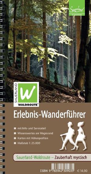 Buchcover Wanderführer Sauerland-Waldroute  | EAN 9783942309035 | ISBN 3-942309-03-3 | ISBN 978-3-942309-03-5