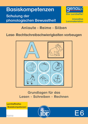 Buchcover E6 - Leichter lesen und schreiben lernen | Cornelia Henkel | EAN 9783942352529 | ISBN 3-942352-52-4 | ISBN 978-3-942352-52-9
