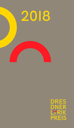 Buchcover Dresdner Lyrikpreis 2018 | Marcel Beyer | EAN 9783942375375 | ISBN 3-942375-37-0 | ISBN 978-3-942375-37-5