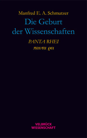 Buchcover PANTA RHEI | Manfred E Schmutzer | EAN 9783942393164 | ISBN 3-942393-16-6 | ISBN 978-3-942393-16-4