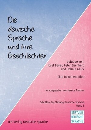 Buchcover Die deutsche Sprache und ihre Geschlechter  | EAN 9783942409926 | ISBN 3-942409-92-5 | ISBN 978-3-942409-92-6