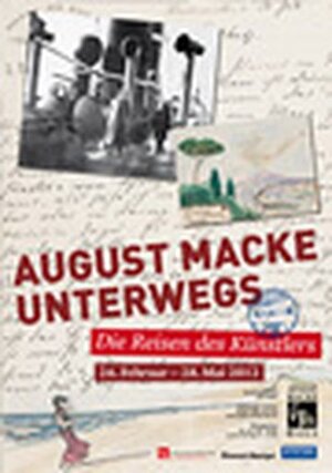 Buchcover August Macke unterwegs | Beate Marks-Hanssen | EAN 9783942423014 | ISBN 3-942423-01-4 | ISBN 978-3-942423-01-4