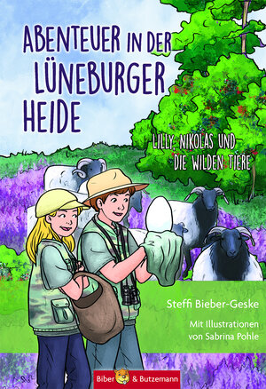 Buchcover Abenteuer in der Lüneburger Heide - Lilly, Nikolas und die wilden Tiere | Steffi Bieber-Geske | EAN 9783942428606 | ISBN 3-942428-60-1 | ISBN 978-3-942428-60-6
