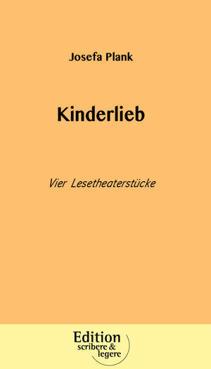 Buchcover Kinderlieb | Josefa Plank | EAN 9783942469944 | ISBN 3-942469-94-4 | ISBN 978-3-942469-94-4