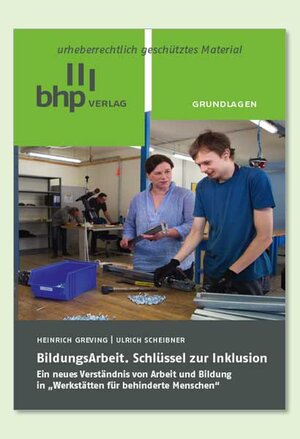 Buchcover BildungsArbeit. Schlüssel zur Inklusion  | EAN 9783942484299 | ISBN 3-942484-29-3 | ISBN 978-3-942484-29-9