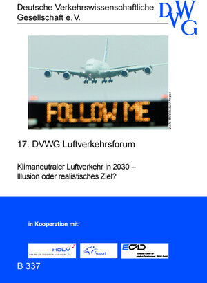 Buchcover Klimaneutraler Luftverkehr in 2030 – Illusion oder realistisches Ziel?  | EAN 9783942488006 | ISBN 3-942488-00-0 | ISBN 978-3-942488-00-6