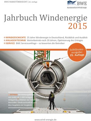 Buchcover Jahrbuch Windenergie 2015  | EAN 9783942579308 | ISBN 3-942579-30-8 | ISBN 978-3-942579-30-8