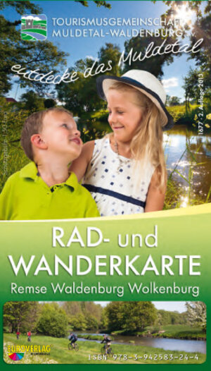 Buchcover Rad- und Wanderkarte Remse, Waldenburg, Wolkenburg  | EAN 9783942583244 | ISBN 3-942583-24-0 | ISBN 978-3-942583-24-4