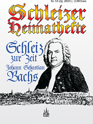 Buchcover Schleiz zur Zeit Johann Sebastian Bachs | Juergen K. Klimpke | EAN 9783942586535 | ISBN 3-942586-53-3 | ISBN 978-3-942586-53-5