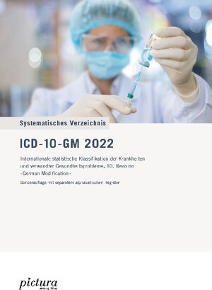 Buchcover ICD-10-GM 2022 Systematisches Verzeichnis  | EAN 9783942595865 | ISBN 3-942595-86-9 | ISBN 978-3-942595-86-5
