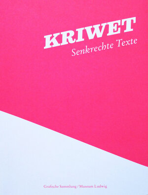 Buchcover Kriwet | Ute Bongartz | EAN 9783942680196 | ISBN 3-942680-19-X | ISBN 978-3-942680-19-6