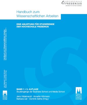Buchcover Handbuch zum Wissenschaftlichen Arbeiten | Jens Hildebrandt | EAN 9783942720533 | ISBN 3-942720-53-1 | ISBN 978-3-942720-53-3