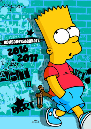 Buchcover Simpsons Hausaufgabenheft 2016/2017  | EAN 9783942730679 | ISBN 3-942730-67-7 | ISBN 978-3-942730-67-9