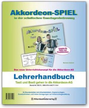 Buchcover Tasti und Basti gehen in die Akkordeon AG | Marianne Baldauf | EAN 9783942771108 | ISBN 3-942771-10-1 | ISBN 978-3-942771-10-8