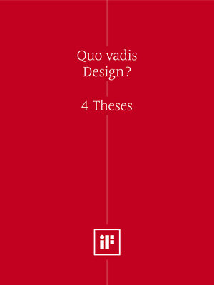 Buchcover Quo vadis Design? (GB)  | EAN 9783942776325 | ISBN 3-942776-32-4 | ISBN 978-3-942776-32-5