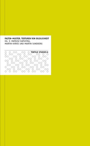 Buchcover Falten-Muster: Texturen von Bildlichkeit | Antje von Graevenitz | EAN 9783942810395 | ISBN 3-942810-39-5 | ISBN 978-3-942810-39-5