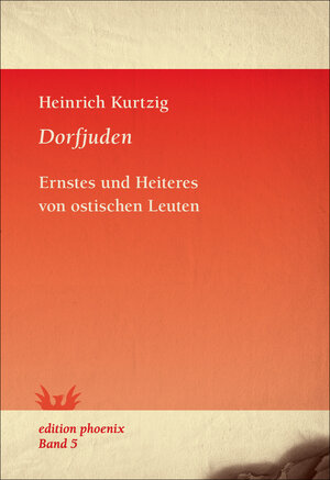 Buchcover Dorfjuden | Heinrich Kurtzig | EAN 9783942836111 | ISBN 3-942836-11-4 | ISBN 978-3-942836-11-1
