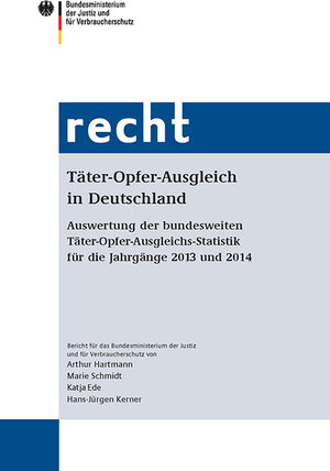 Buchcover Täter-Opfer-Ausgleich in Deutschland | Arthur Hartmann | EAN 9783942865623 | ISBN 3-942865-62-9 | ISBN 978-3-942865-62-3