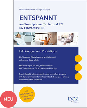 Buchcover Entspannt am Smartphone, Tablet und PC für Erwachsene | Michaela Friedrich | EAN 9783942873611 | ISBN 3-942873-61-3 | ISBN 978-3-942873-61-1