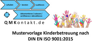 Buchcover Musterhandbuch Kinderbetreuung nach DIN EN ISO 9001:2015 | Klaus Seiler | EAN 9783942882750 | ISBN 3-942882-75-2 | ISBN 978-3-942882-75-0