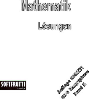 Buchcover Mathematik GOS Hauptphase II | Heiner Heil | EAN 9783942896238 | ISBN 3-942896-23-0 | ISBN 978-3-942896-23-8